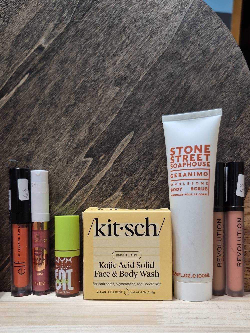 Kitsch Kojic Acid Solid Face & Body Wash - Yellow